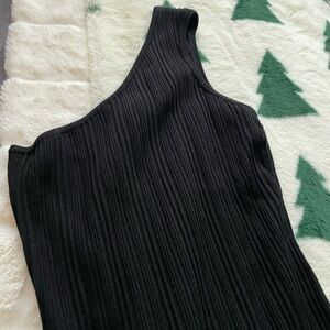 ONE SHOULDER BODY CON DRESS